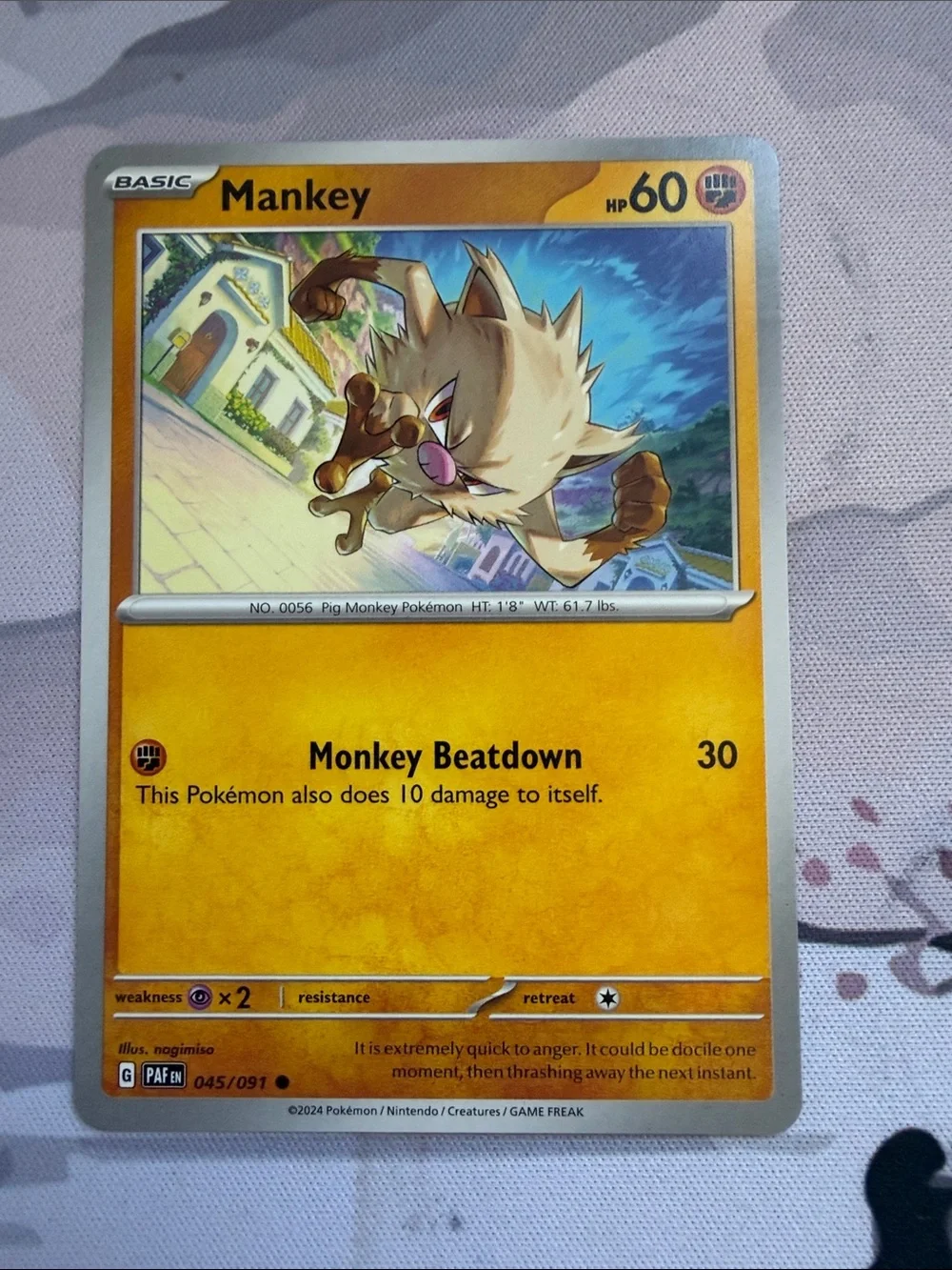 🥋 Martial Arts Pokémon Card Lot | Machop Primeape Riolu ✨5/$25✨